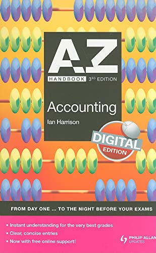 Stock image for A-Z Accounting Handbook + Online 3rd Edition (Complete A-Z) for sale by WorldofBooks