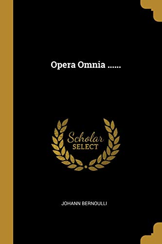 9780341048794: Opera Omnia ......