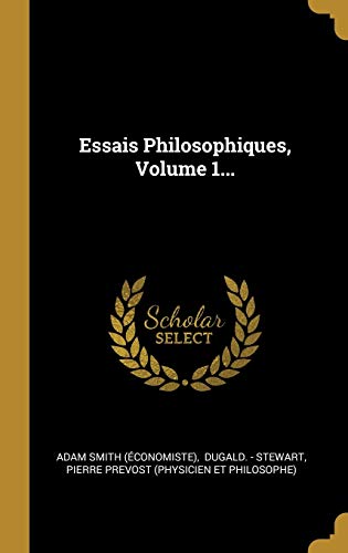 9780341187905: Essais Philosophiques, Volume 1...