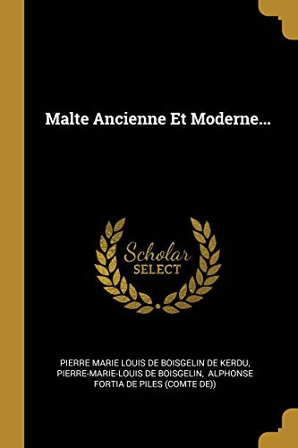 9780341271765: Malte Ancienne Et Moderne...