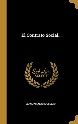 Stock image for El Contrato Social. (Spanish Edition) for sale by Books From California