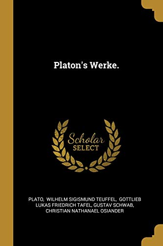 Beispielbild fr Platons Werke. zum Verkauf von Reuseabook