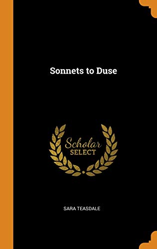 9780341668596: Sonnets to Duse