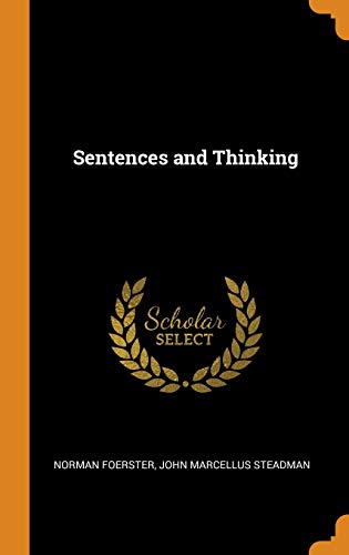 9780341768487: Sentences and Thinking