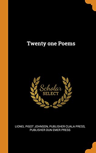 Imagen de archivo de Twenty one Poems a la venta por Lucky's Textbooks