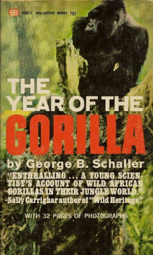 Beispielbild fr The Year of the Gorilla zum Verkauf von ThriftBooks-Dallas