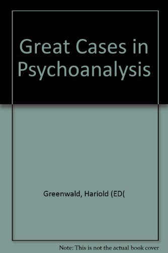 Imagen de archivo de Great Cases in Psychoanalysis a la venta por Better World Books