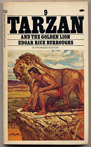 Stock image for Tarzan and the Golden Lion for sale by The Book Garden