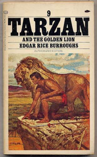 Stock image for Tarzan and the Golden Lion for sale by The Book Garden