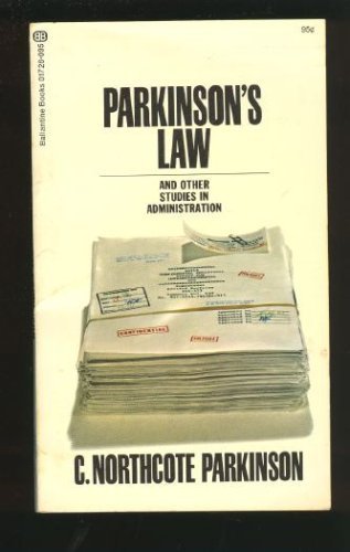 Stock image for Parkinson's Law for sale by GoldBooks