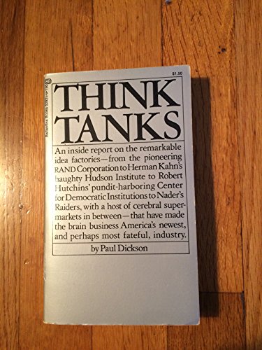 Stock image for Think Tanks for sale by dsmbooks