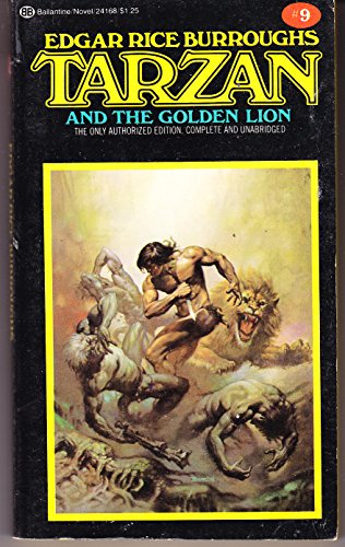 Imagen de archivo de Tarzan and the Golden Lion a la venta por Wonder Book