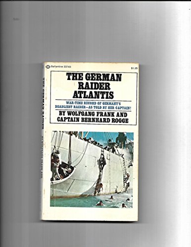 Stock image for GERMAN RAIDER ATLANTIS for sale by Wonder Book