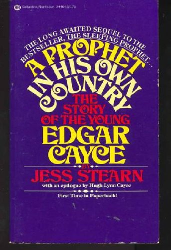 Imagen de archivo de A Prophet in His Own Country: The Story of the Young Edgar Cayce a la venta por Wonder Book