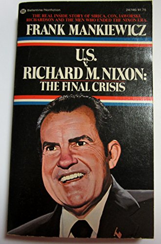 Stock image for U S V. Richard M Nixon for sale by Better World Books