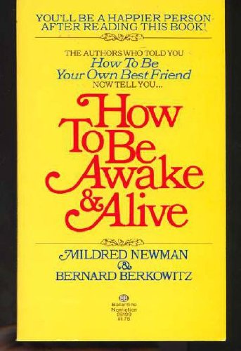 Beispielbild fr How to Be Awake & Alive zum Verkauf von Ravin Books