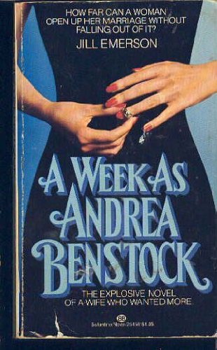 A Week as Andrea Benstock (9780345251589) by Emerson, Jill