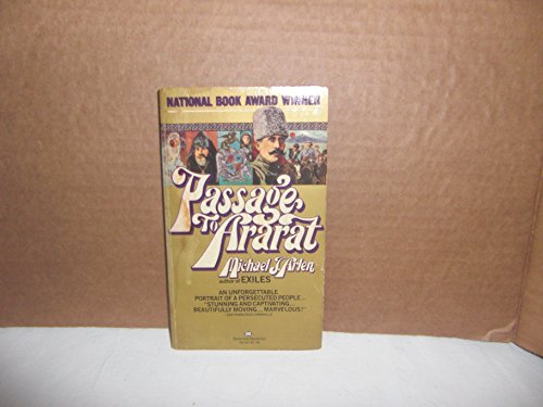 Beispielbild fr Passage to Ararat zum Verkauf von Better World Books