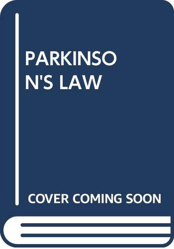 Stock image for Parkinson's Law for sale by Books Unplugged