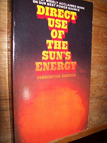 Beispielbild fr Direct Use of the Sun's Energy zum Verkauf von Wonder Book