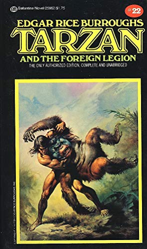 9780345259622: Tarzan and the Foreign Legion