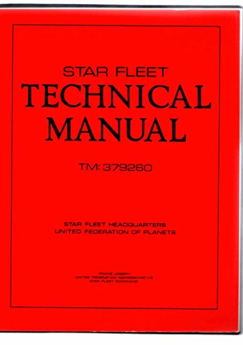 Stock image for Star Fleet Technical Manual. for sale by Brentwood Books