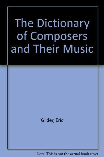 Beispielbild fr Dict of Composers&music zum Verkauf von Wonder Book