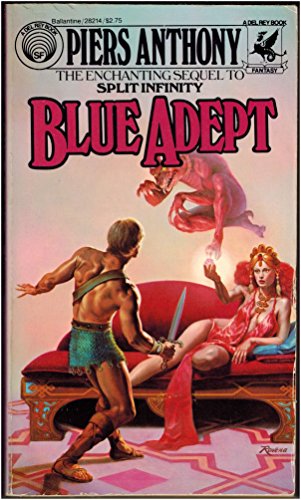 9780345282149: Blue Adept (Apprentice Adept, No. 2)