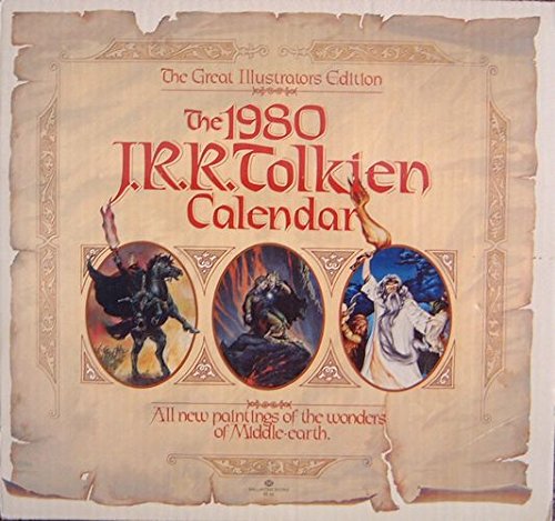 Stock image for The 1980 J.R.R.Tolkien Calendar: The Great Illustrators Edition for sale by Rainy Day Paperback
