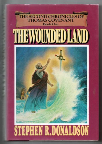 Imagen de archivo de The Second Chronicles of Thomas Covenant. Three vols inc: The Wounded Land, The One Tree, White Gold Wielder a la venta por The Print Room
