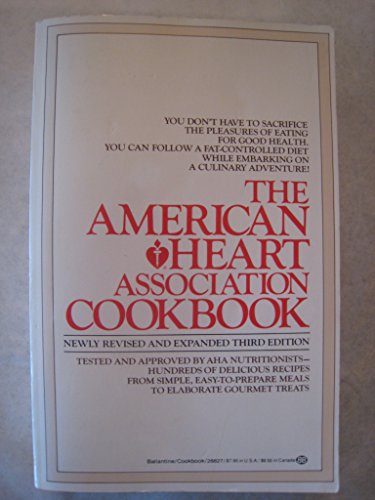 Beispielbild fr American Heart Association Cookbook 3ED zum Verkauf von Wonder Book