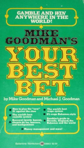 Stock image for M Goodmans Yr Best Bet for sale by The Book Merchant, LLC