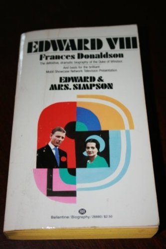 Stock image for Edward VIII for sale by Jenson Books Inc
