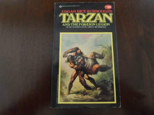 9780345289810: Tarzan and the Foreign Legion (Tarzan Series #22)