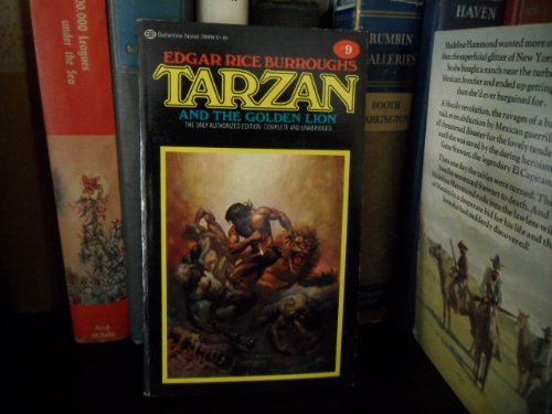 Imagen de archivo de Tarzan and the Golden Lion #9 a la venta por Half Price Books Inc.