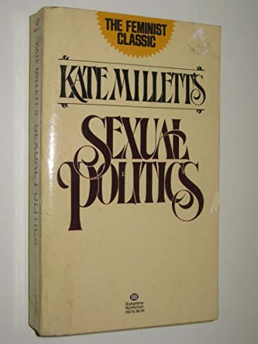Beispielbild fr Sexual Politics zum Verkauf von Better World Books