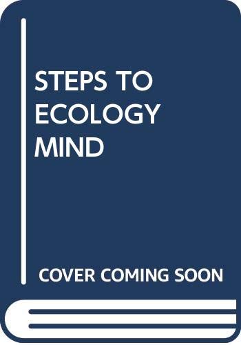 Imagen de archivo de Steps to an Ecology of Mind a la venta por SecondSale