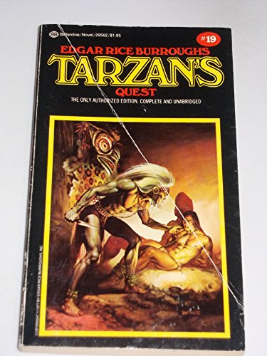 Beispielbild fr Tarzan's Quest (Tarzan Series #19) zum Verkauf von Hafa Adai Books