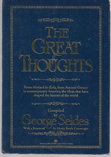 Imagen de archivo de The Great Thoughts a la venta por Better World Books: West