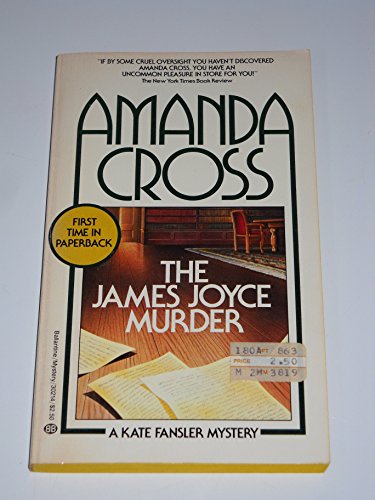Imagen de archivo de THE JAMES JOYCE MURDER (Kate Fansler Novels (Paperback)) a la venta por SecondSale