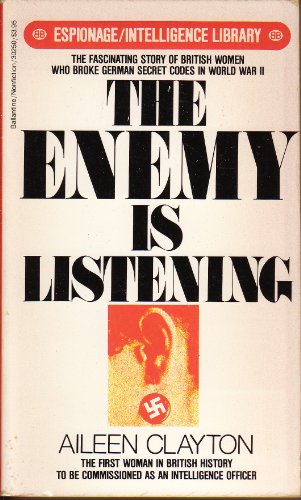 Imagen de archivo de THE ENEMY IS LISTENING a la venta por HPB-Red