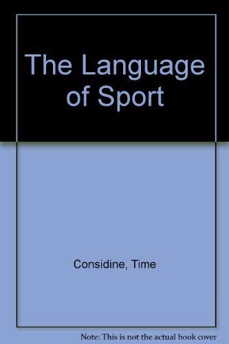 Stock image for The Language of Sport for sale by Wonder Book