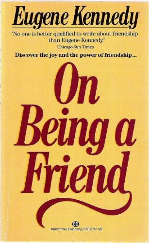 Stock image for On Being a Friend for sale by Hawking Books