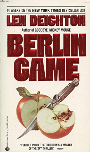 Beispielbild fr Berlin Game zum Verkauf von Better World Books