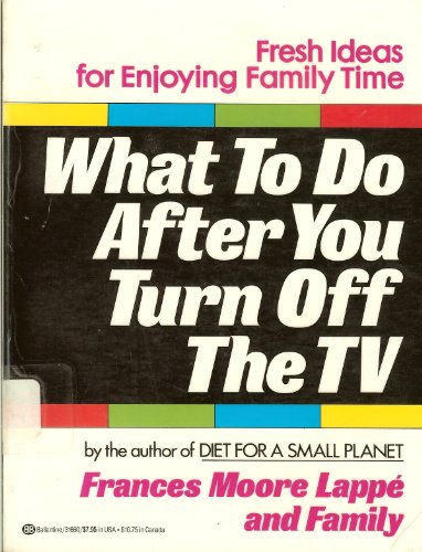 Imagen de archivo de What to Do After You Turn Off the TV a la venta por Wonder Book