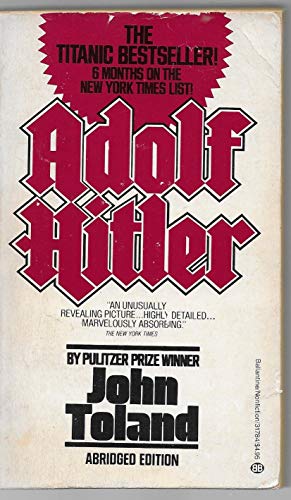 Stock image for Hitler for sale by Better World Books: West