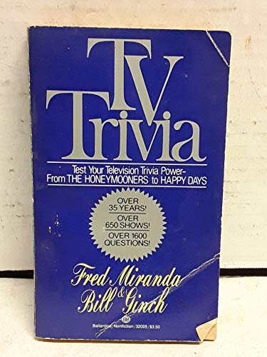 Stock image for TV Trivia for sale by Better World Books