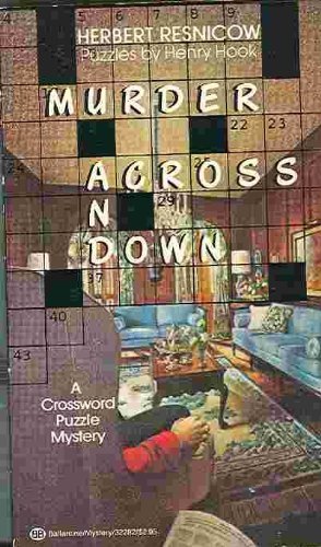 Beispielbild fr Murder Across and Down zum Verkauf von Better World Books