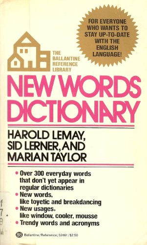 Beispielbild fr New Words Dictionary zum Verkauf von 2Vbooks