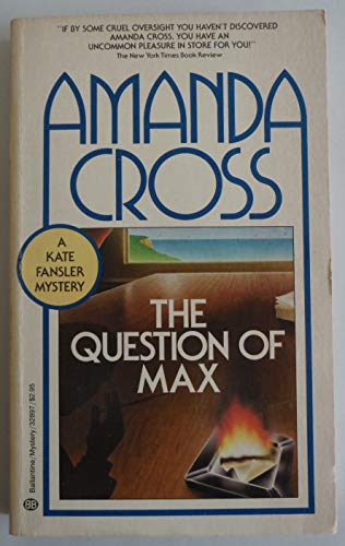 9780345328977: The Question of Max